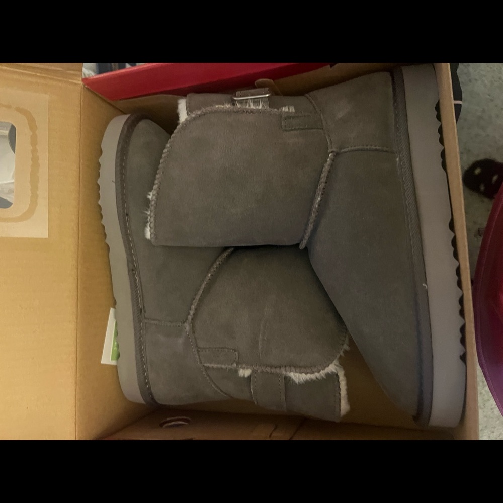SOLD Style and company grey mid boots. New with box. - Picture 3 of 6